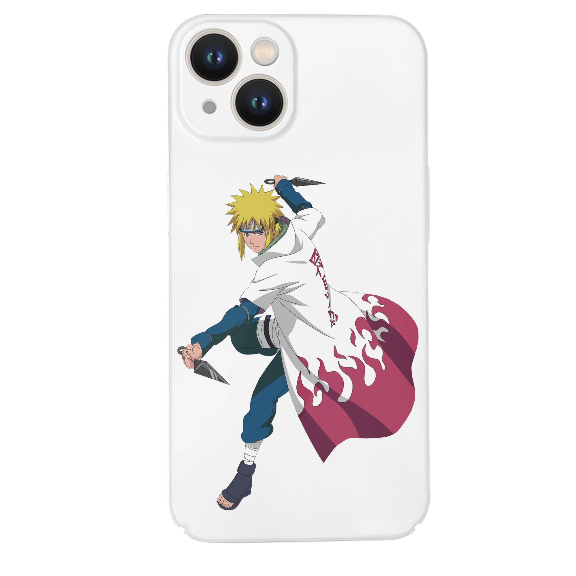 （画像用） NARUTO -ナルト- 波風 ミナト Namikaze Minato 【iPhone 14シリーズ対応】ハードケース